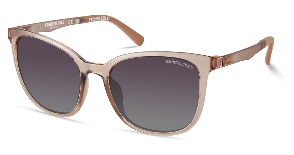shiny pink / smoke polarized