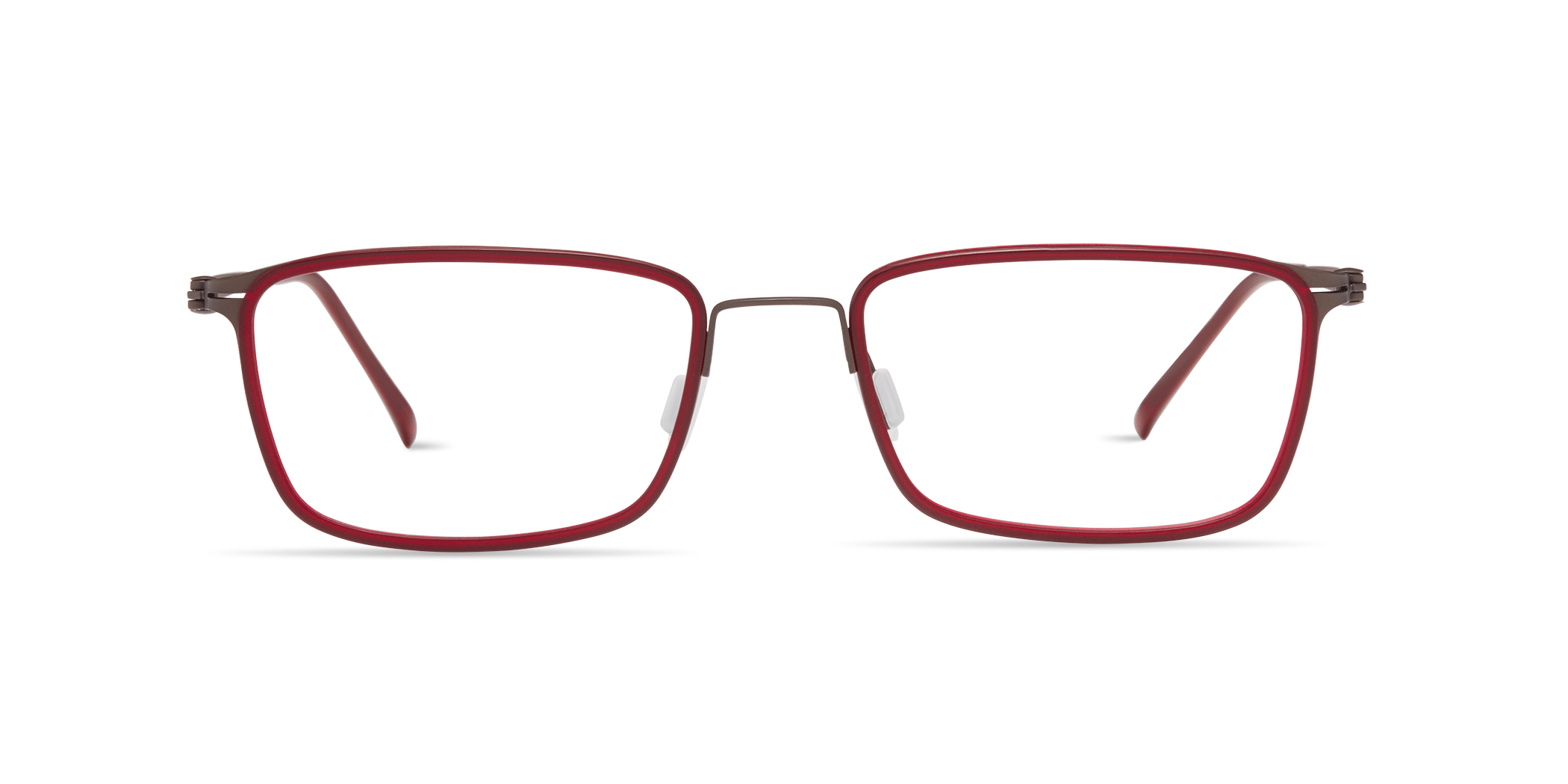 Modo 4429 rectangle eyeglasses in Burgundy
