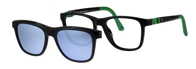SHINY BLACK/GREEN