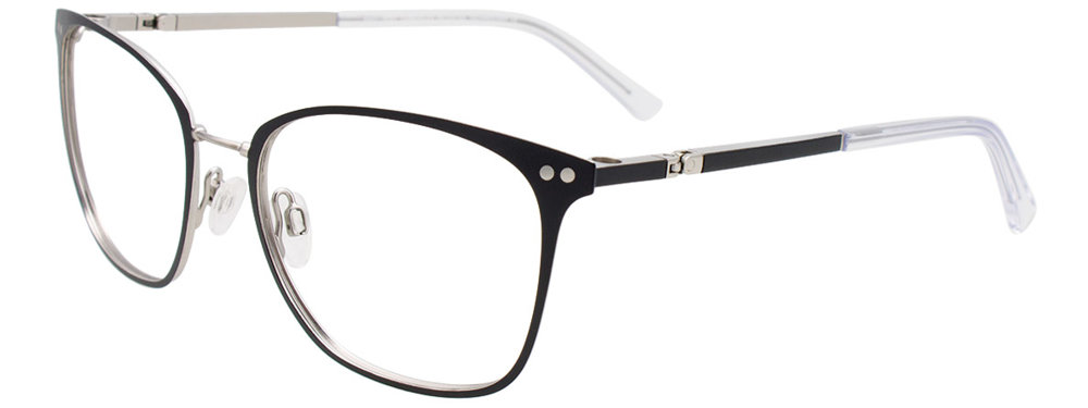Matt Black & Silver / Matt Black & Crystal