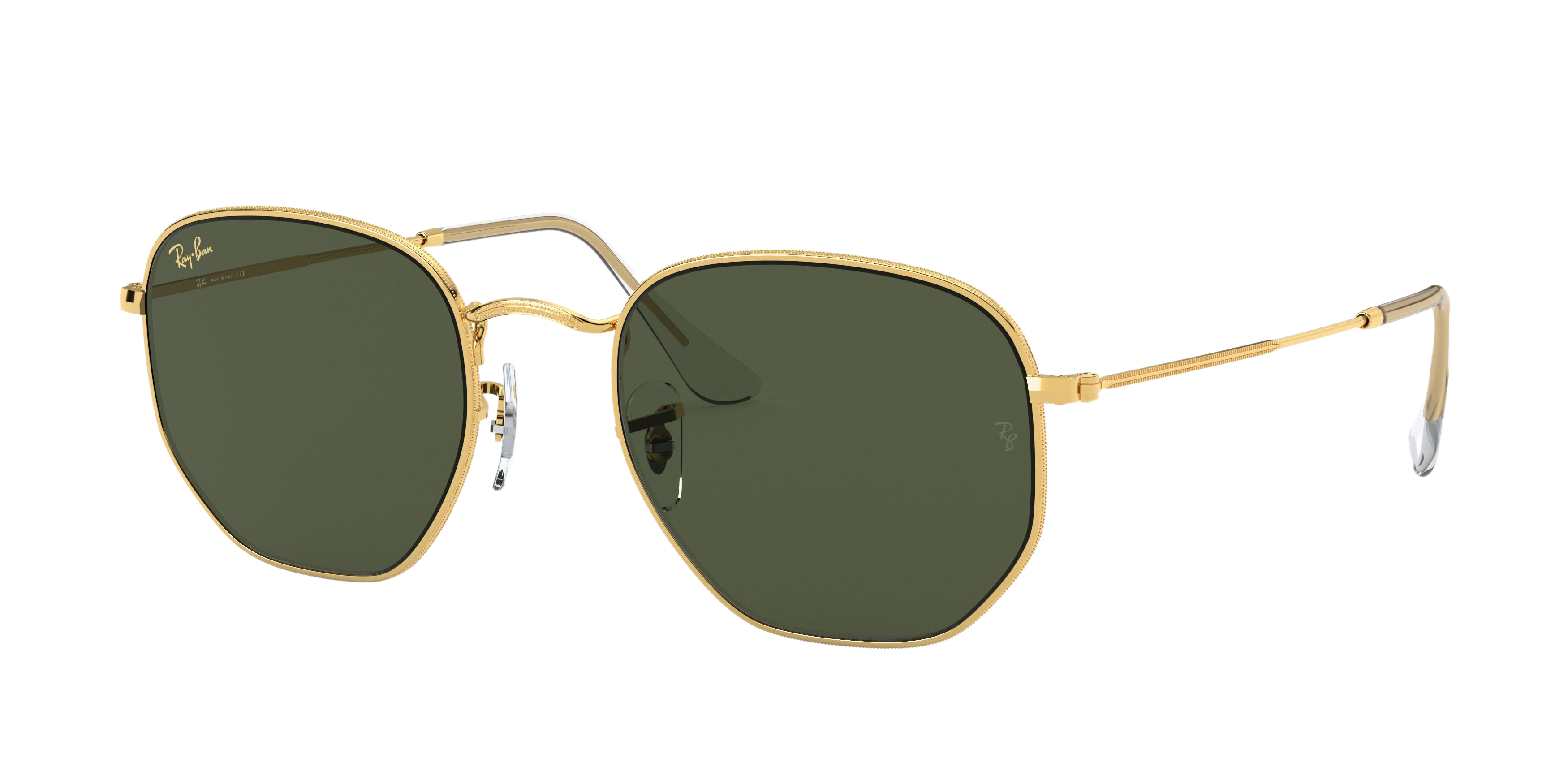 Ray-Ban RB3548 square sunglasses in Gold Legend