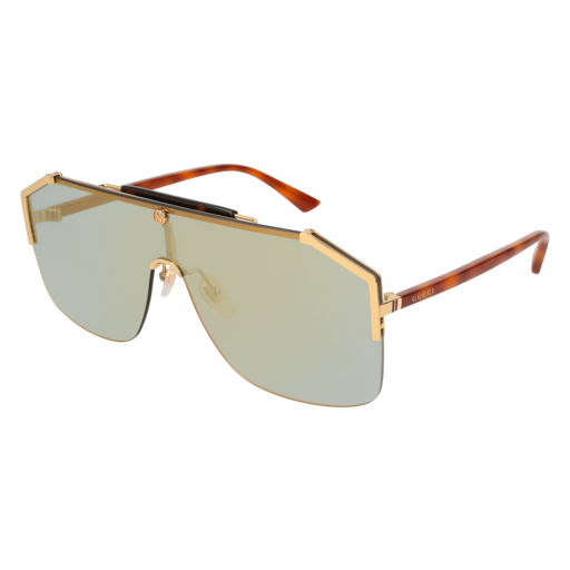 Gucci GG0291S aviator sunglasses in Gold