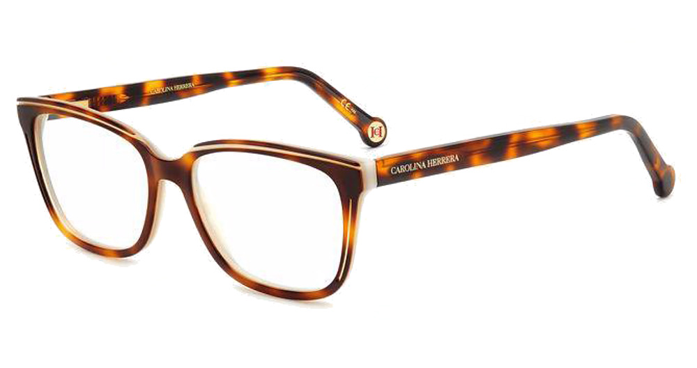 Carolina Herrera HER 0170 rectangle eyeglasses in Hvnawhte
