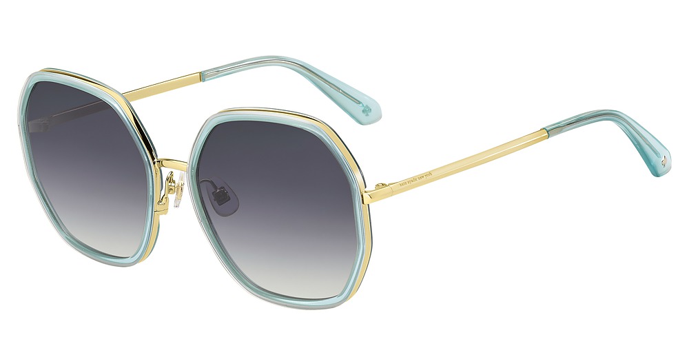 Gold Teal / Grey Shaded