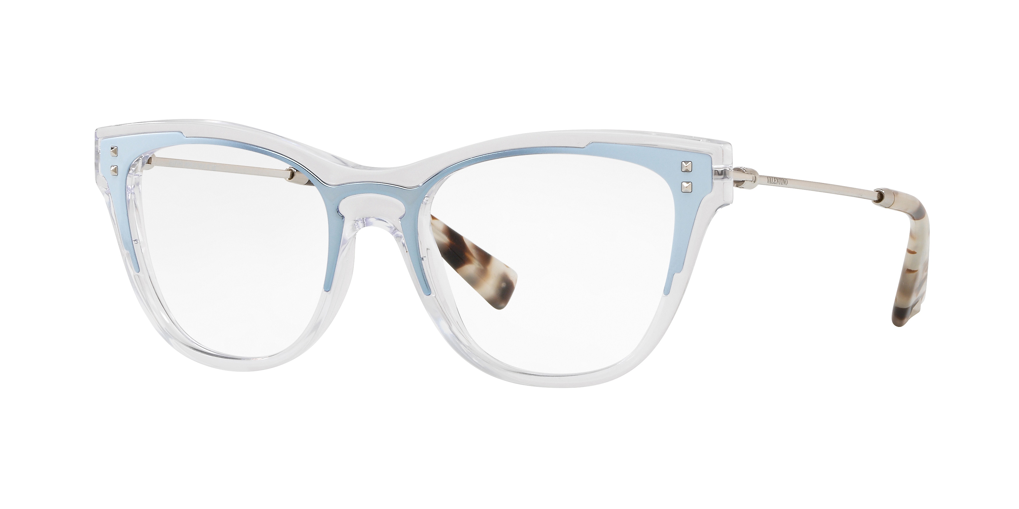 TRASP/AZURE MATTE WHITE