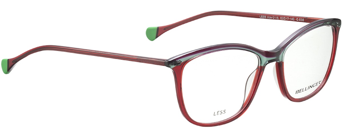 Burgundy/Green