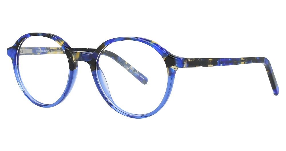 Blue Marbled & Crystal Blue