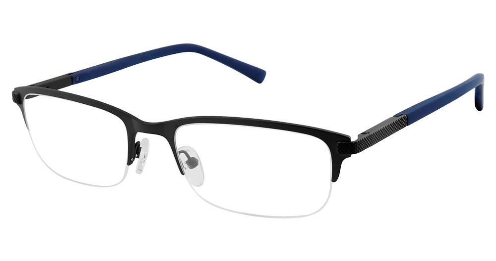 blue black