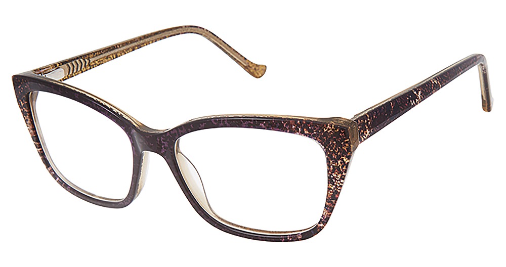 purple/gold glitter