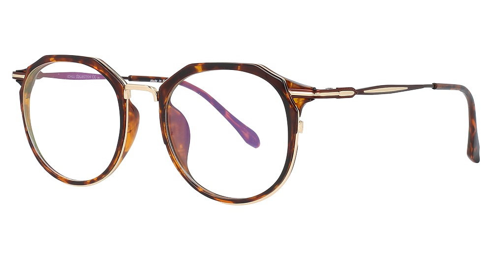 Demi Amber & Gold/Dark Brown & Gold