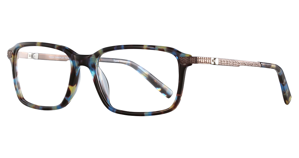 Amber & Blue Marbled