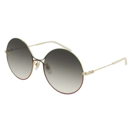 Gucci GG0395S round sunglasses in Gold