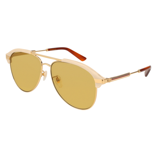 Gucci GG0288SA aviator sunglasses in Beige