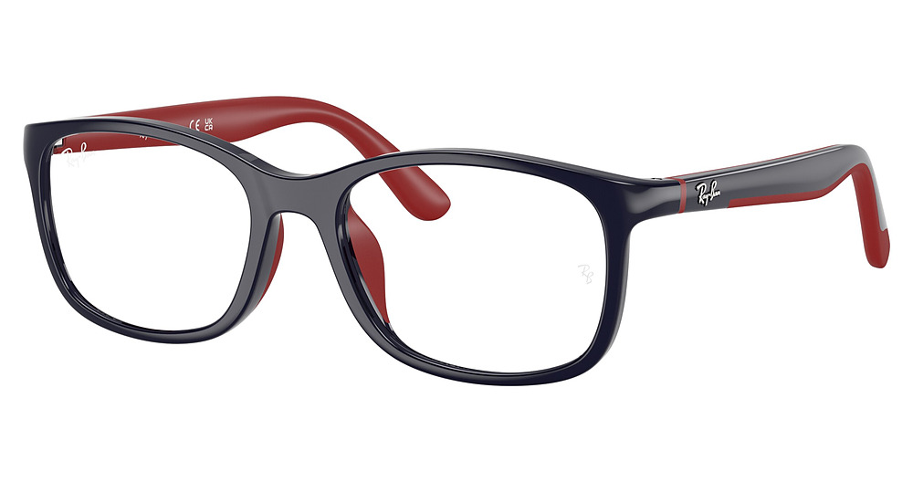 BLU WITH RUBBER RED