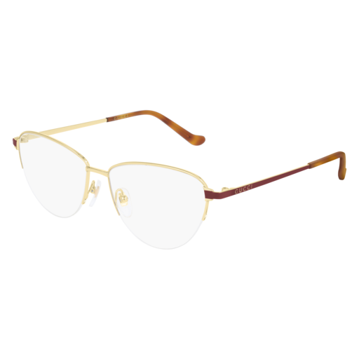 Gucci GG0580O rectangle eyeglasses in Pink