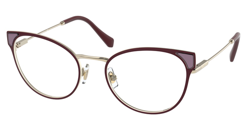 Miu Miu MU 52TV cateye eyeglasses in Bordeaux