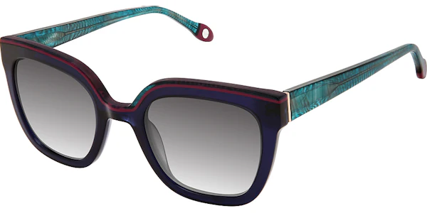 FYSH FYSH 2131 in navy plum leaf