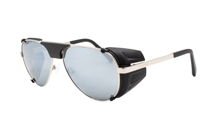 Shiny Chrome / Gray/Silver Mirror