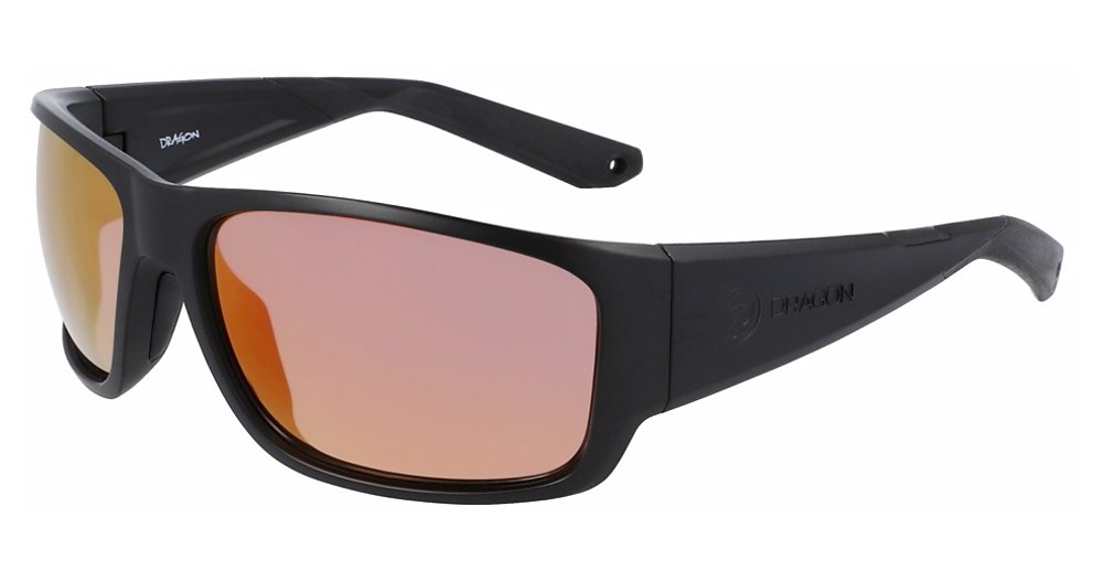 (043) MATTE BLACK/LL RED ION POLAR