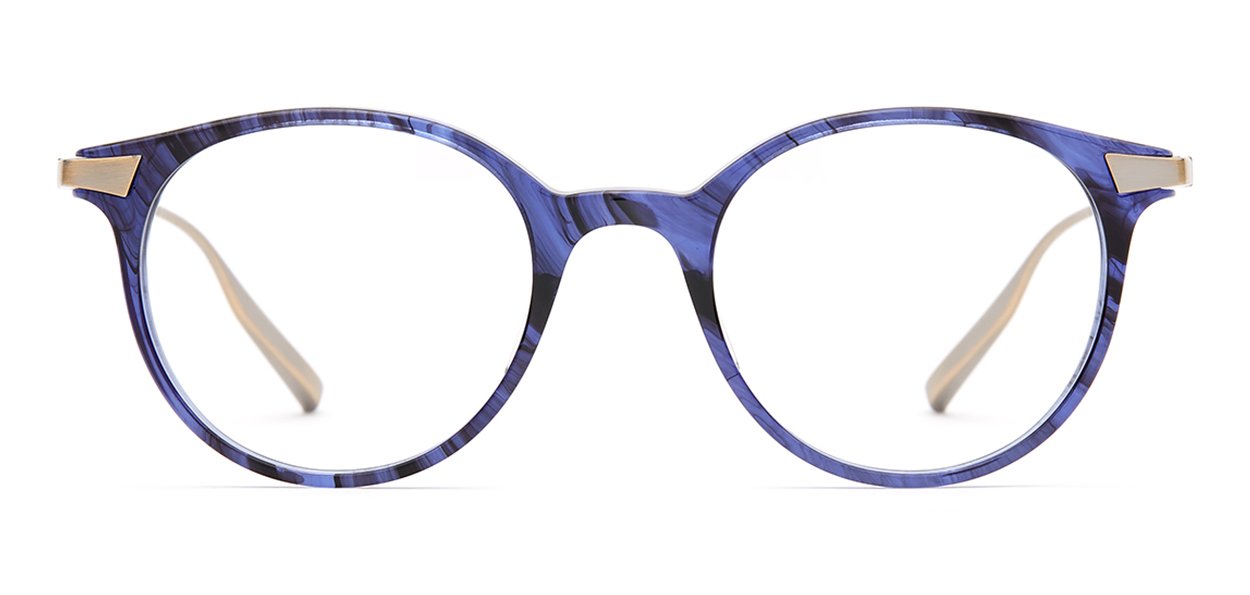 Vintage Indigo / White Gold