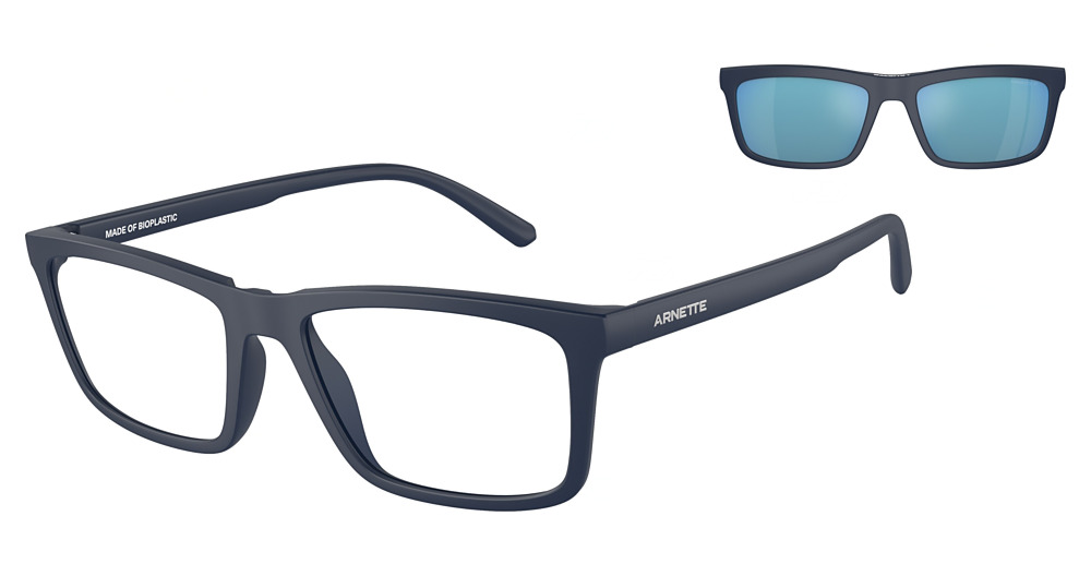 MATTE DARK BLUE / CLEAR