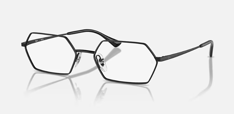 Ray-Ban RX6528 YEVI eyeglasses in Matte Black
