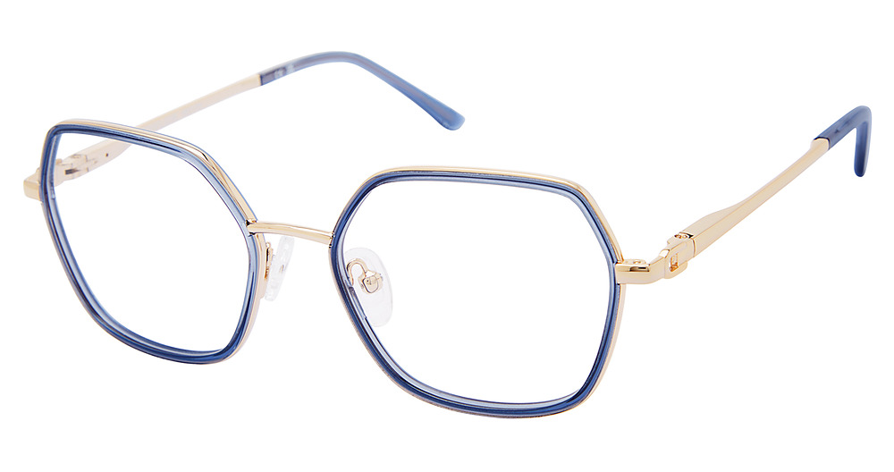 TRANS CHAMBRAY/ LIGHT GOLD