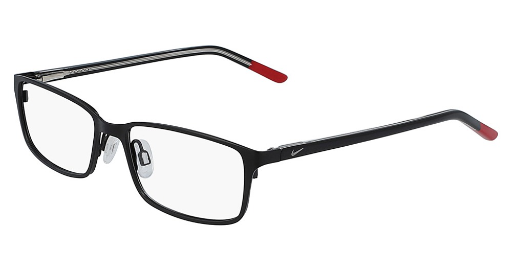 (019) SATIN BLACK/GYM RED