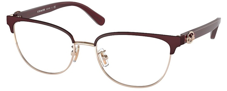 BURGUNDY/SHINY ROSE GOLD