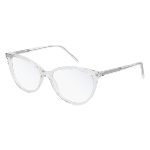 Saint Laurent SL 261 cateye eyeglasses in Crystal Crystal Transparent