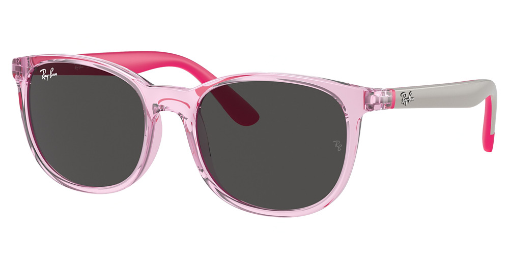 TRANSPARENT PINK / DARK GREY