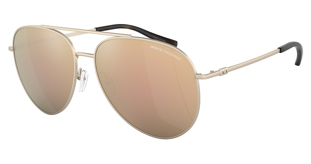 MATTE PALE GOLD / BROWN MIRROR GOLD