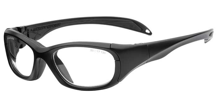 Matte Black / Clear With Silver Flash Mirror