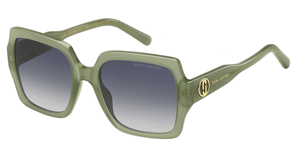 Marc Jacobs MARC 731/S square sunglasses in Green/Grey Azure