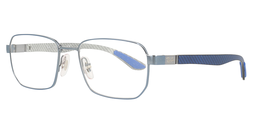 Ray-Ban RX8419 rectangle eyeglasses in Blue