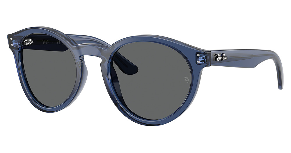 Ray-Ban RBR0505S sunglasses in Transparent Navy Blue/Dark Grey