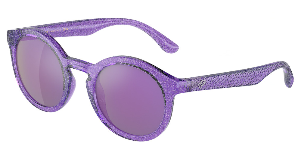 VIOLET GLITTER / GREY MIRROR VIOLET