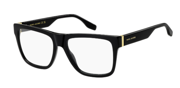 Marc Jacobs MARC 848 rectangle eyeglasses in Black Gold B