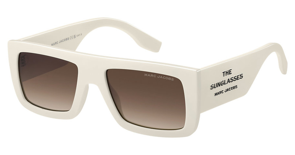 Marc Jacobs MARC 775/S rectangle sunglasses in Ivory/Brown Shaded