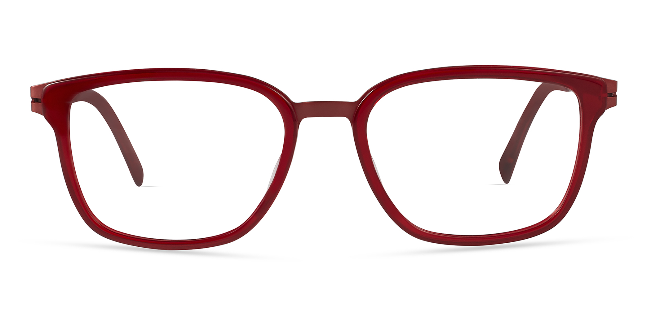 Modo 4510 rectangle eyeglasses in Red