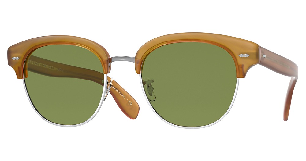 SEMI MATTE AMBER TORTOIS / GREEN C
