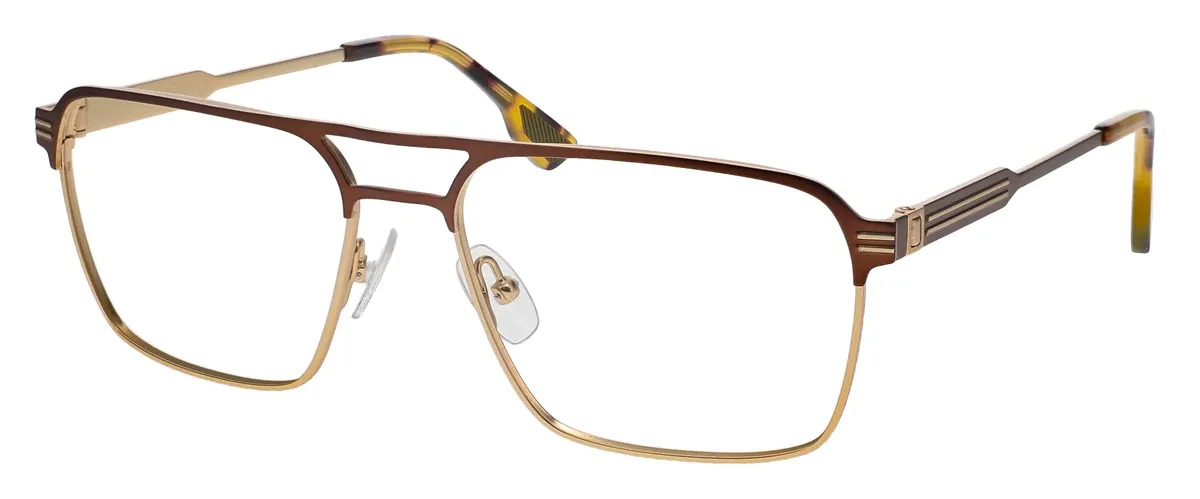 BROWN/GOLD