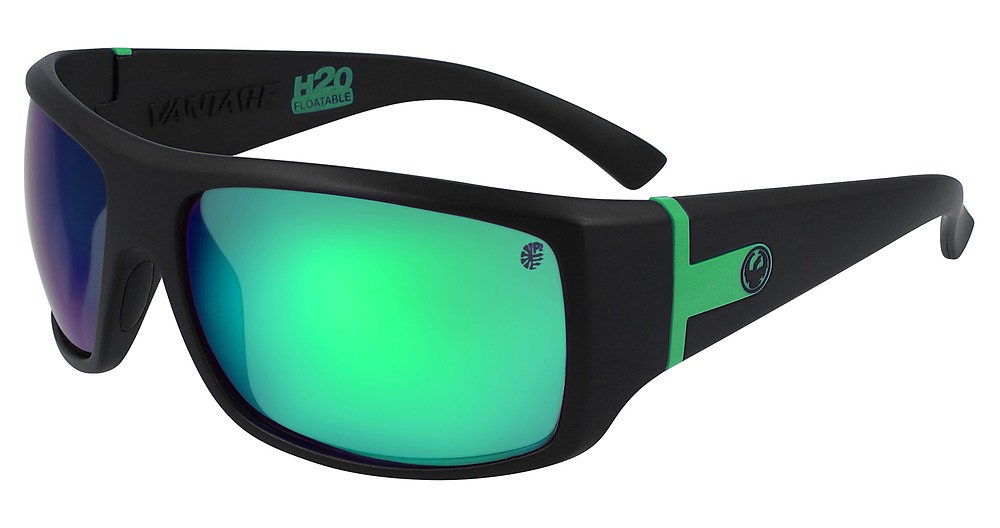 (045) H2O MATTE BLK/LL GRN ION P
