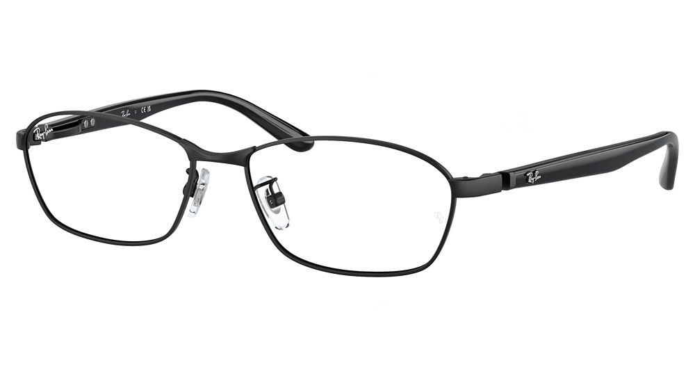 Ray-Ban RX6502D irregular eyeglasses in Matte Black