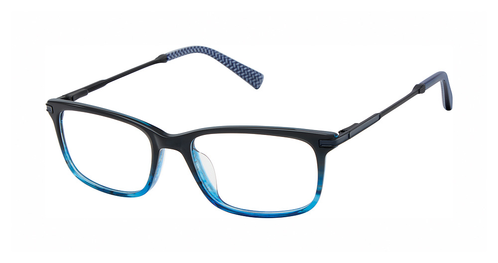 black/blue