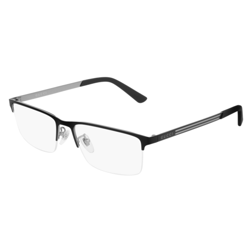 Gucci GG0694O rectangle eyeglasses in Black