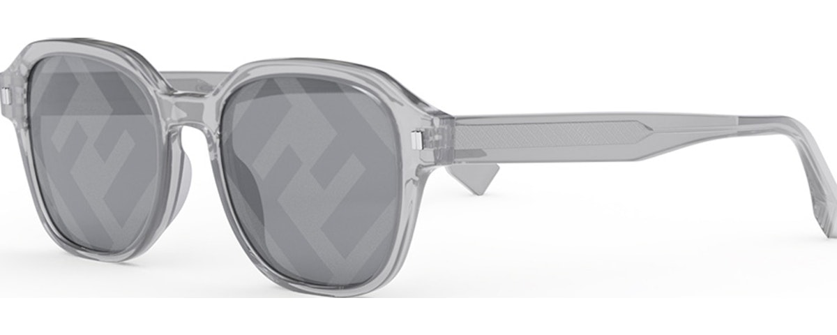 Shiny Transparent Light Grey