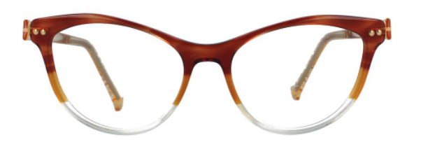 iGreen IGV04.86 cateye eyeglasses in Amber Fade