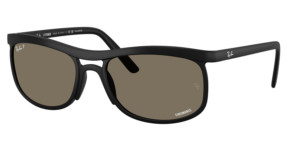 Ray-Ban RB4452CH sunglasses in Sand Black/Grey Chromance