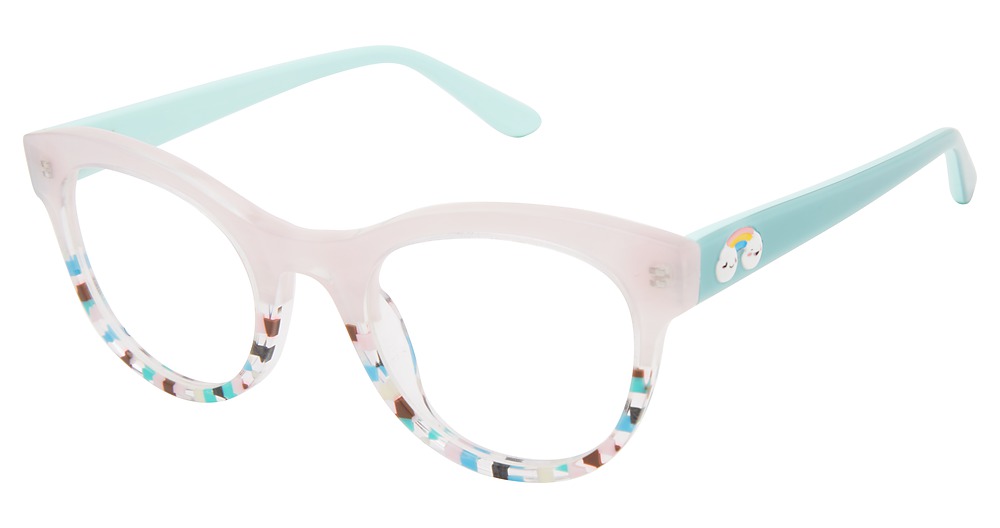 blush / mint check